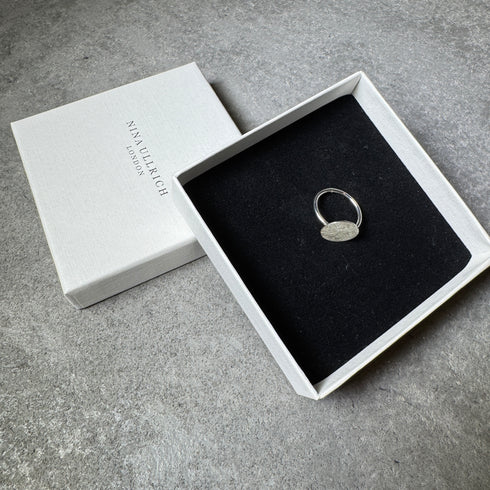 Nina Ullrich Disc Ring (Matte) Medium